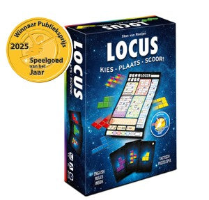 locus – party dobbelspel – 1 tot 5 spelers.