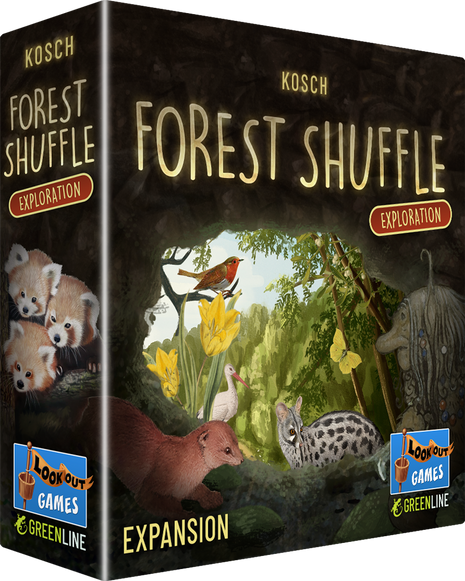 Forest Shuffle Exploration (EN) – gezellig bordspel – 1 tot 5 spelers