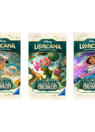 Dit is een foto van het spel Disney Lorcana Archazia's Island EN set 7 Booster te koop bij Speldorado Spellenwinkel Delft