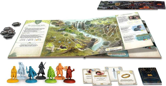Dit is een foto van het spel Lord of the Rings adventure book te koop bij Speldorado Spellenwinkel Delft