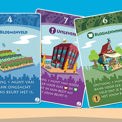 Machi Koro - Uitbreiding Haven, WGG1509 van White Goblin Games te koop bij Speldorado !