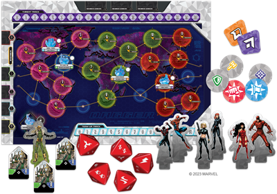 Dit is een foto van het spel Marvel Dagger  - Marvel Champions te koop bij Speldorado Spellenwinkel Delft