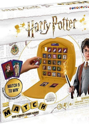 Match 5 op een rij Harry Potter – gezellig bordspel – 2 tot 4 spelers