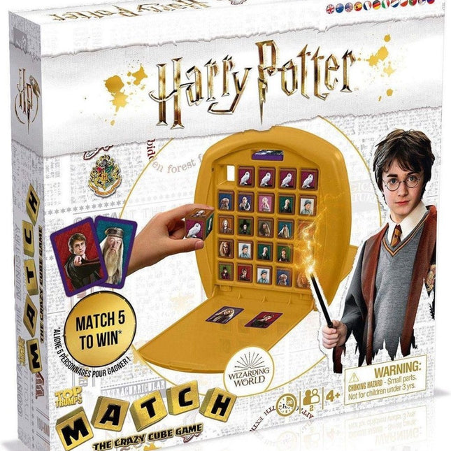 Dit is een foto van het spel Match 5 op een rij Harry Potter te koop bij Speldorado Spellenwinkel Delft