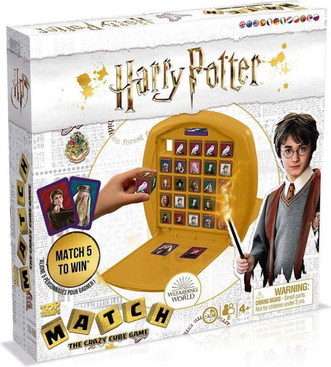 Match 5 op een rij Harry Potter – gezellig bordspel – 2 tot 4 spelers