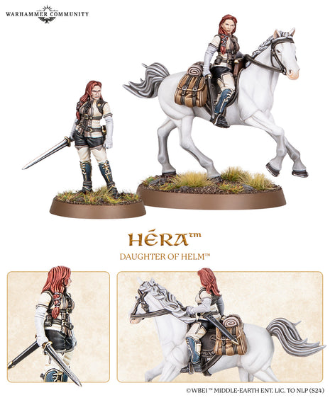 Games Workshop Héra daughter of helm - middle-earth - Middle earth