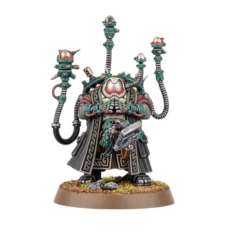 Dit is een afbeelding van het miniatuur memnyr strategist -leagues of votann voor het spel Warhammer, te koop bij Tabletop Miniature Wargames spellenwinkel Speldorado in delft