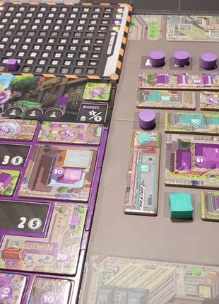 Dit is een foto van het spel Foundations of Metropolis te koop bij Speldorado Spellenwinkel Delft