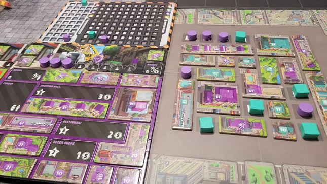 Dit is een foto van het spel Foundations of Metropolis te koop bij Speldorado Spellenwinkel Delft