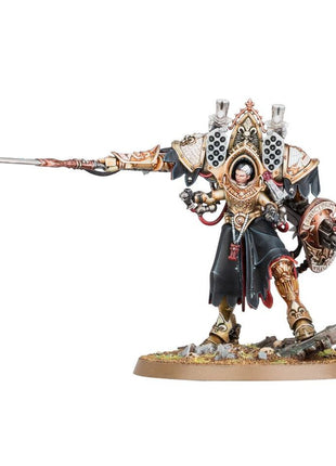 Dit is een afbeelding van het miniatuur Morvenn Vahl Abbess Sanctorum - Adepta Sororitas voor het spel Warhammer, te koop bij Tabletop Miniature Wargames spellenwinkel Speldorado in delft