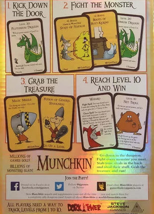 Dit is een foto van het spel Munchkin NL te koop bij Speldorado Spellenwinkel Delft