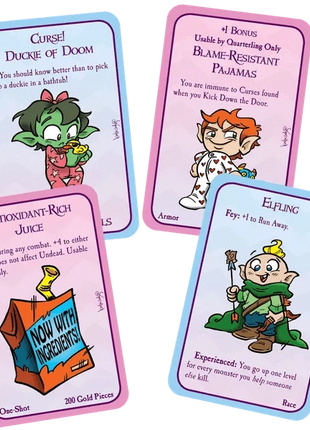 Dit is een foto van het spel Munchkin Babies EN te koop bij Speldorado Spellenwinkel Delft