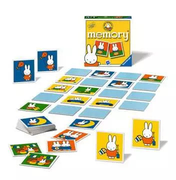 Dit is een foto van het spel Nijntje nijntje mini-memory te koop bij Speldorado Spellenwinkel Delft
