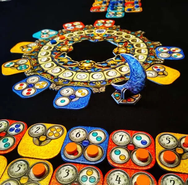 Dit is een foto van het spel Nova Luna te koop bij Speldorado Spellenwinkel Delft