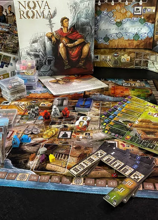 Dit is een foto van het spel Nova Roma te koop bij Speldorado Spellenwinkel Delft