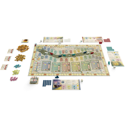 Dit is een foto van het spel River of Gold te koop bij Speldorado Spellenwinkel Delft