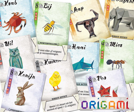 Dit is een foto van het spel Origami te koop bij Speldorado Spellenwinkel Delft