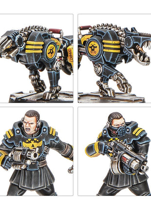 Dit is een afbeelding van het miniatuur palanite enforcer captains & sergeants voor het spel Warhammer, te koop bij Tabletop Miniature Wargames spellenwinkel Speldorado in delft