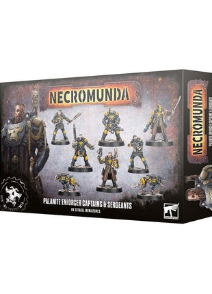 Games Workshop palanite enforcer captains & sergeants - Necromunda