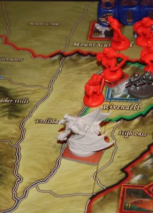 lotr wotr war of the ring 2nd ed en – strategisch bordspel – 2 tot 4 spelers