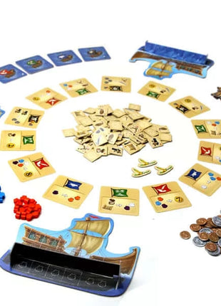Dit is een foto van het spel Alles Aan Boord?! te koop bij Speldorado Spellenwinkel Delft