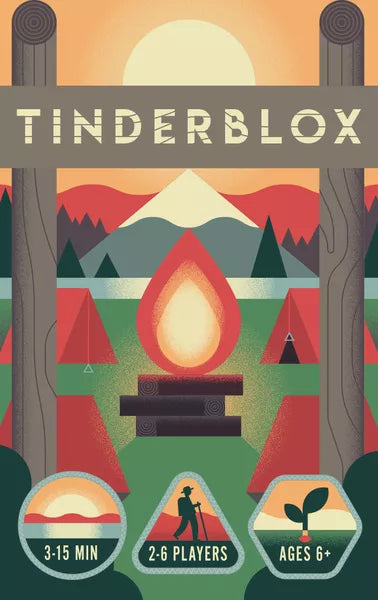 Tinderblox - En – gezellig kaartspel – 2 tot 4 spelers