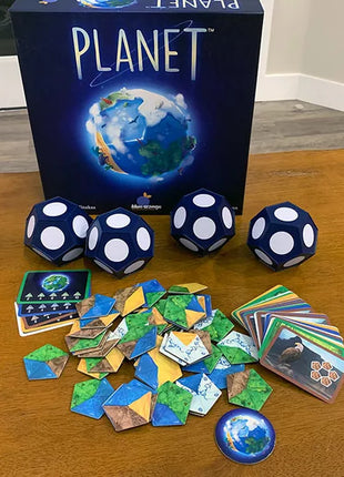 Planet – gezellig dobbelspel – 1 tot 4 spelers