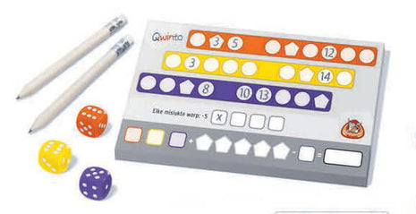 Dit is een foto van het spel Qwinto te koop bij Speldorado Spellenwinkel Delft