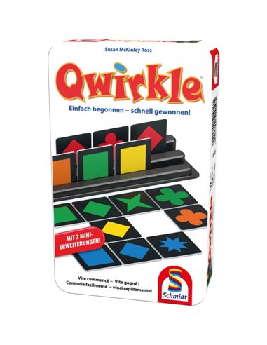 Qwirkle in metalen doos