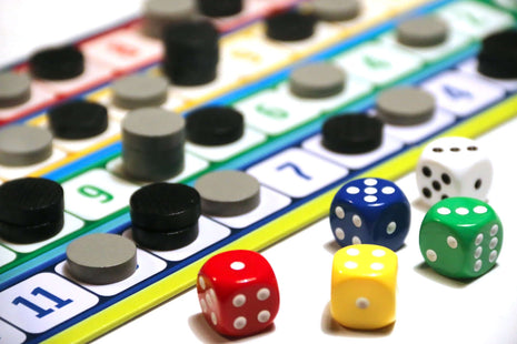 Dit is een foto van het spel Qwixx Het Duel te koop bij Speldorado Spellenwinkel Delft