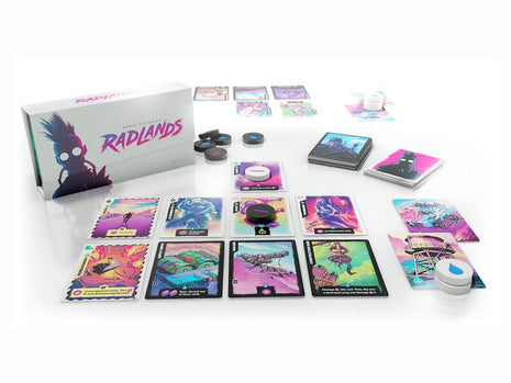 Dit is een foto van het spel Radlands EN te koop bij Speldorado Spellenwinkel Delft