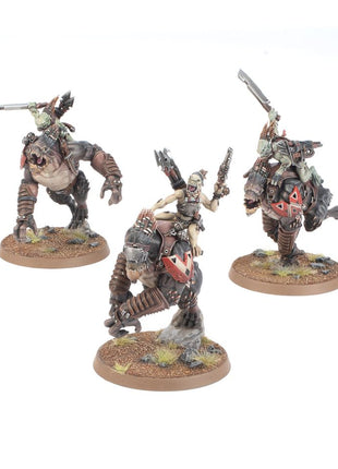 Dit is een afbeelding van het miniatuur Krootox Rampagers - Tau Empire voor het spel Warhammer, te koop bij Tabletop Miniature Wargames spellenwinkel Speldorado in delft