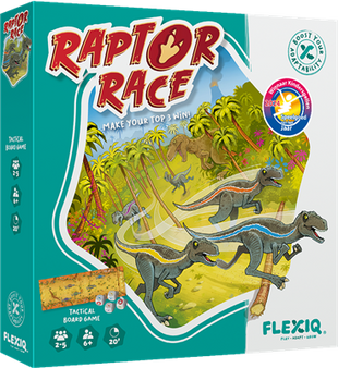 Raptor Race – bordspel voor kinderen Vanaf 6 jaar