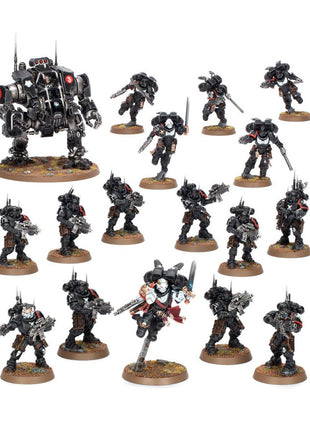 Dit is een afbeelding van het miniatuur combat patrol: raven guard voor het spel Warhammer, te koop bij Tabletop Miniature Wargames spellenwinkel Speldorado in delft