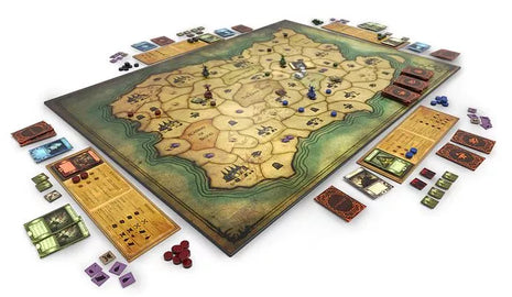Dit is een foto van het spel Rise Of The Necromancers te koop bij Speldorado Spellenwinkel Delft