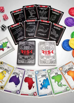 Dit is een foto van het spel Risk Strike - EN te koop bij Speldorado Spellenwinkel Delft