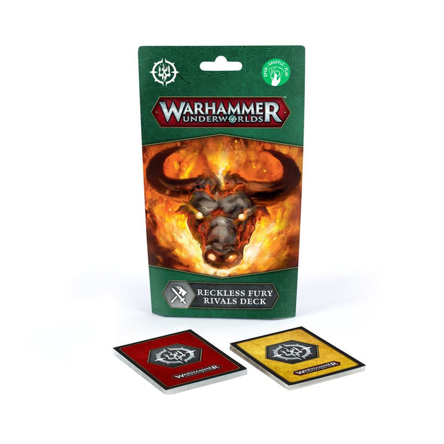 Dit is een foto van het spel rivals deck: reckless fury (english) te koop bij Speldorado Spellenwinkel Delft