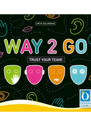 Way 2 Go (NL/EN/FR/DE) - Queen Games – gezellig bordspel – 2 tot 4 spelers