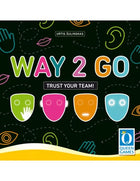 Way 2 Go (NL/EN/FR/DE) - Queen Games – gezellig bordspel – 2 tot 4 spelers