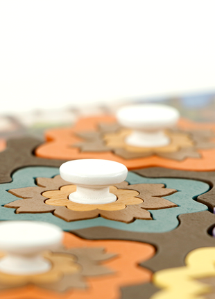 Dit is een foto van het spel Intarsia te koop bij Speldorado Spellenwinkel Delft