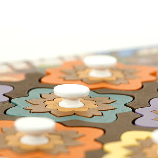 Dit is een foto van het spel Intarsia te koop bij Speldorado Spellenwinkel Delft