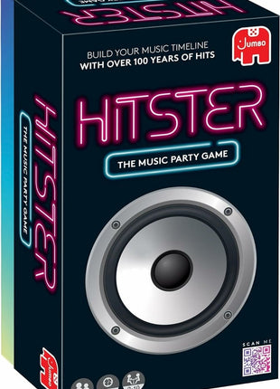 Hitster EN – party kaartspel – 2 tot 4 spelers