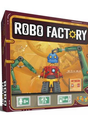 Robo Factory – gezellig bordspel – 2 tot 6 spelers