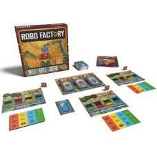 Dit is een foto van het spel Robo Factory te koop bij Speldorado Spellenwinkel Delft