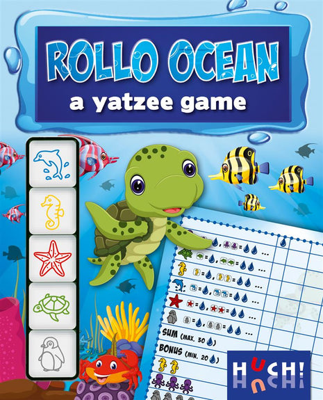 Rollo A Yatzee Game - Ocean – dobbelspel voor kinderen Vanaf 4 jaar