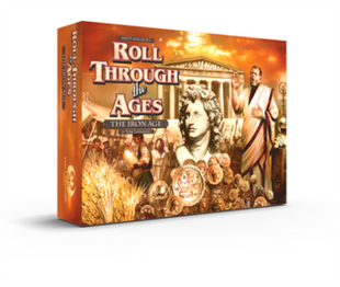 Roll through the Ages The Iron Age – strategisch dobbelspel –1 tot 4 spelers