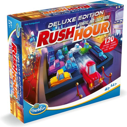 Dit is een foto van het spel Rush Hour Deluxe 2025 te koop bij Speldorado Spellenwinkel Delft