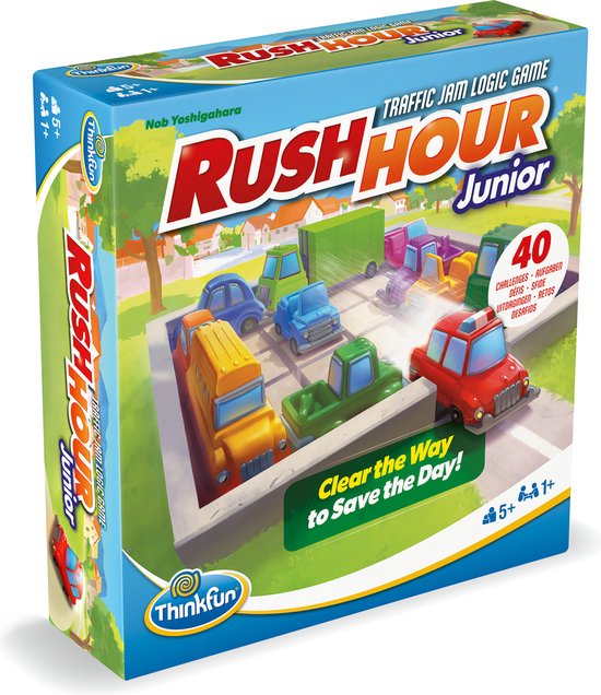 Dit is een foto van het spel Rush Hour JR. 2024 te koop bij Speldorado Spellenwinkel Delft