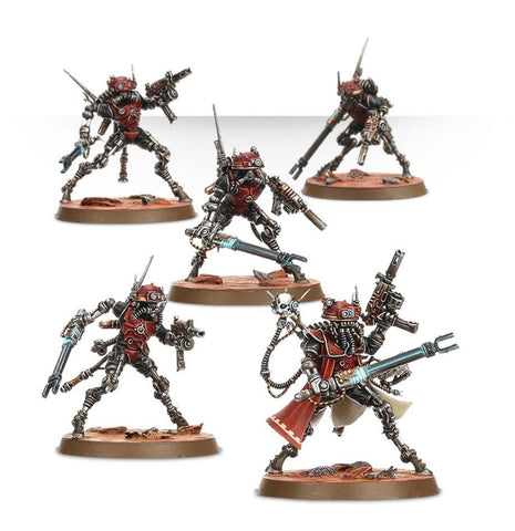 Dit is een afbeelding van het miniatuur Sicarians - Adeptus Mechanicus voor het spel Warhammer, te koop bij Tabletop Miniature Wargames spellenwinkel Speldorado in delft