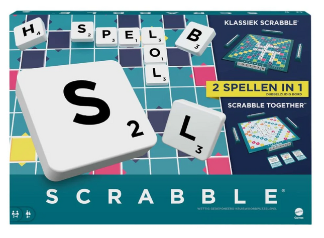 Dit is een foto van het spel Scrabble Original te koop bij Speldorado Spellenwinkel Delft